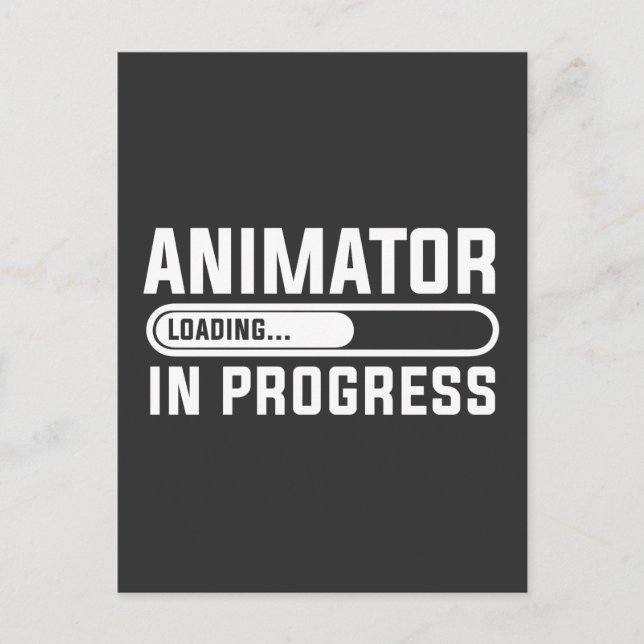 Postal Animador en curso de estudio (Anverso)