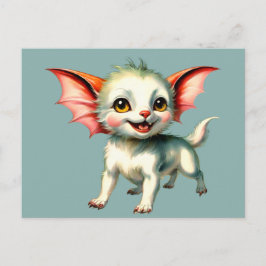 Postal animal de fantasía suave