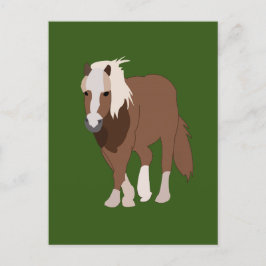Postal Animal de la naturaleza del caballo