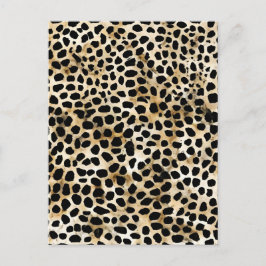 Postal Animal Print - Postcard