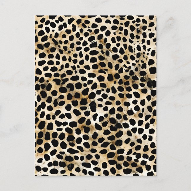 Postal Animal Print - Postcard (Anverso)