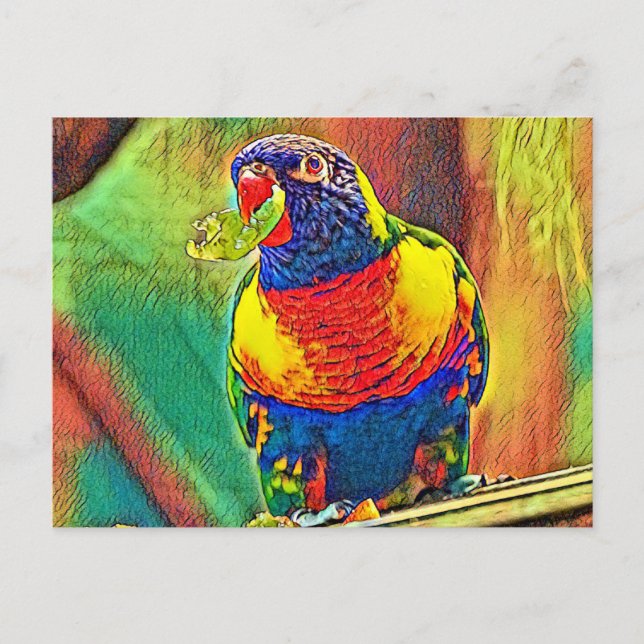 Postal AnimalColor_Bird_07 (Anverso)