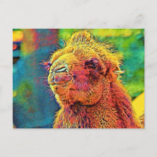 Postal AnimalColor_Camel_07
