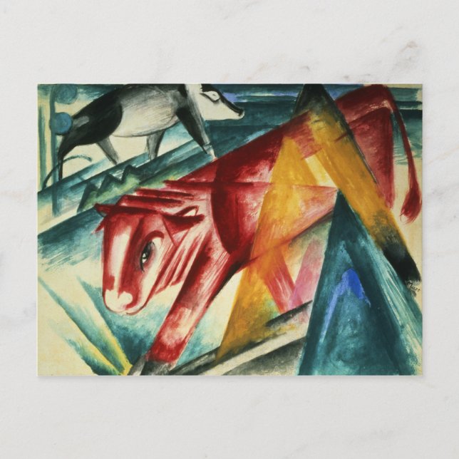 Postal Animales, 1913 (Anverso)