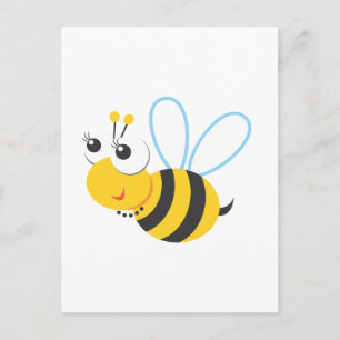 Postal Animales - Abeja