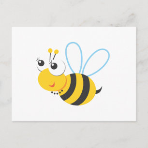 Postal Animales - Abeja