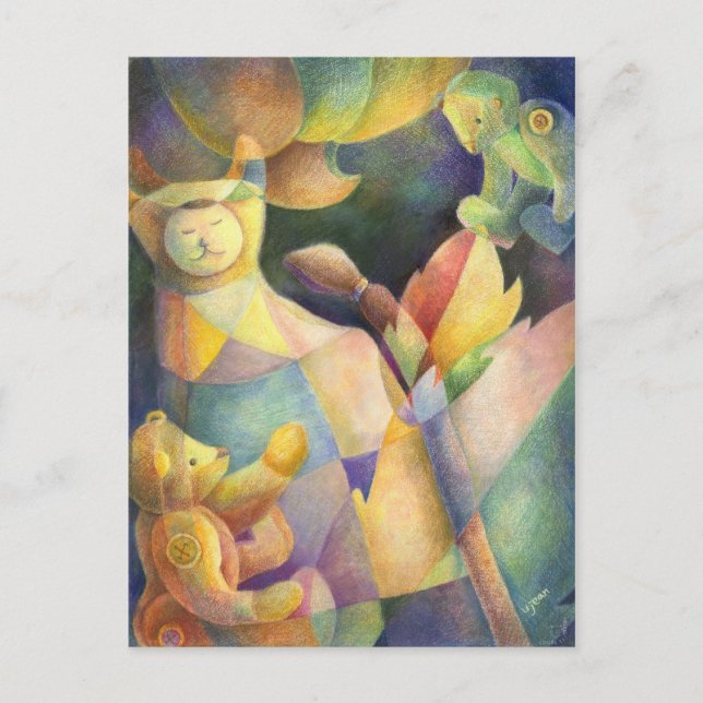 Postal Animales curados (Anverso)