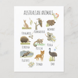 Postal Animales de Australia