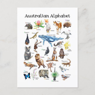 Postal Animales de Australia