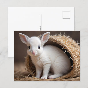 Postal Animales de bebé, posta