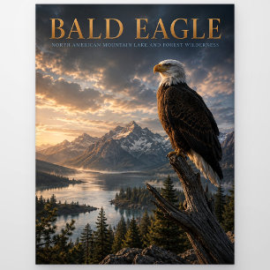 Postal Animales del lago Bald Eagle Mountain