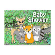 Animales forestales Creaturas de bosques Baby Show