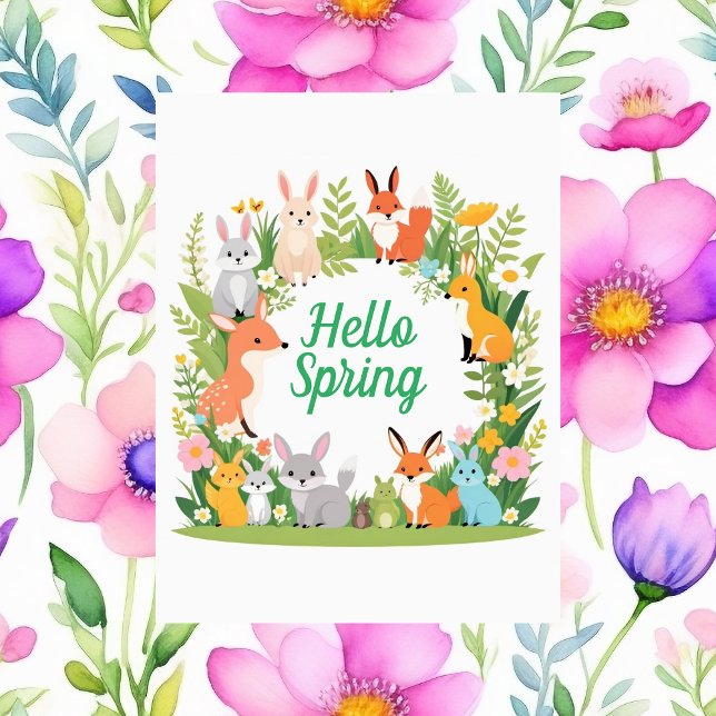 Postal Animales, Hola Primavera, Posttravesía (Subido por el creador)