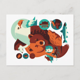 Postal Animales Salvajes V.09
