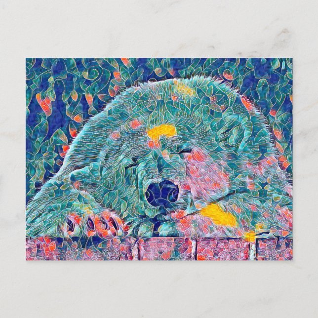 Postal AnimalMix_Bear_012 (Anverso)