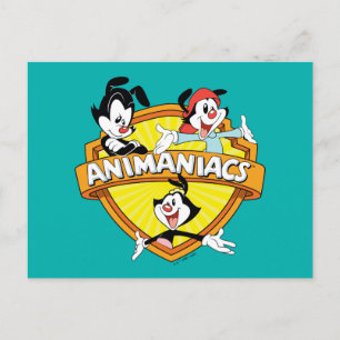 Postal Animaniacs   Warner Brothers y Hermana WB Shield