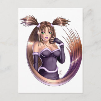 Postal Anime Chica - Nikki