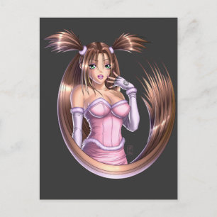 Postal Anime Chica - Nikki