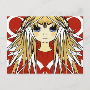 Postal Anime Chicas