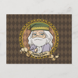 Postal Anime Dumbledore