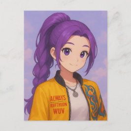 Postal Anime K-Pop Idol Group | Original Manga-Style Pop