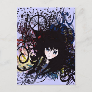Postal Anime Peace Grunge
