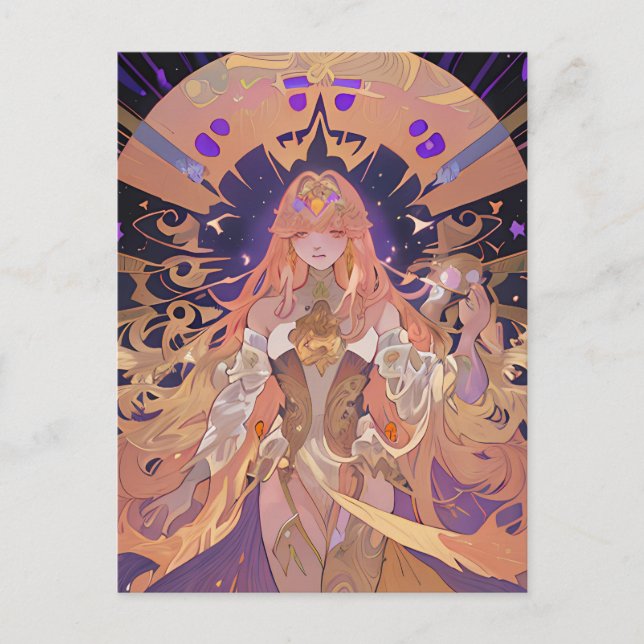 Postal Anime Seted Glass (Anverso)