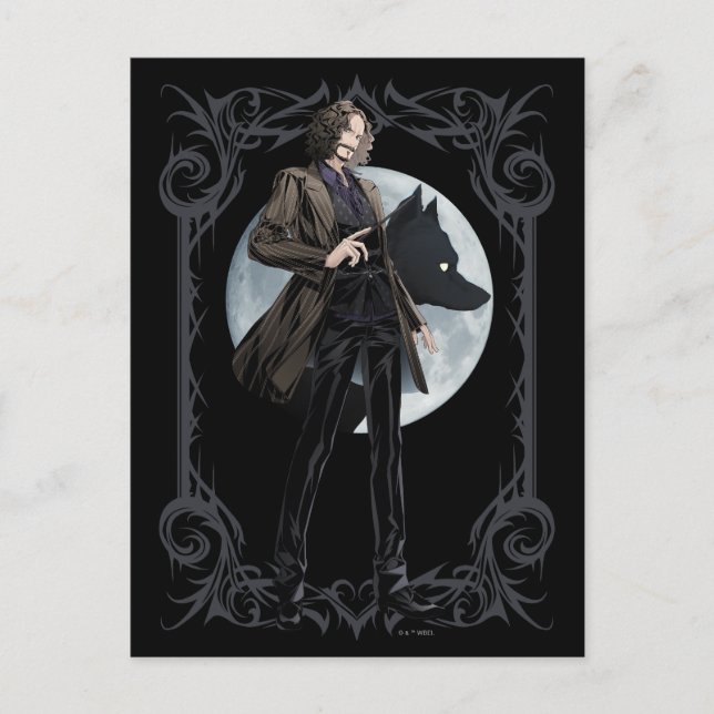 Postal Anime Sirius Black Animagus (Anverso)