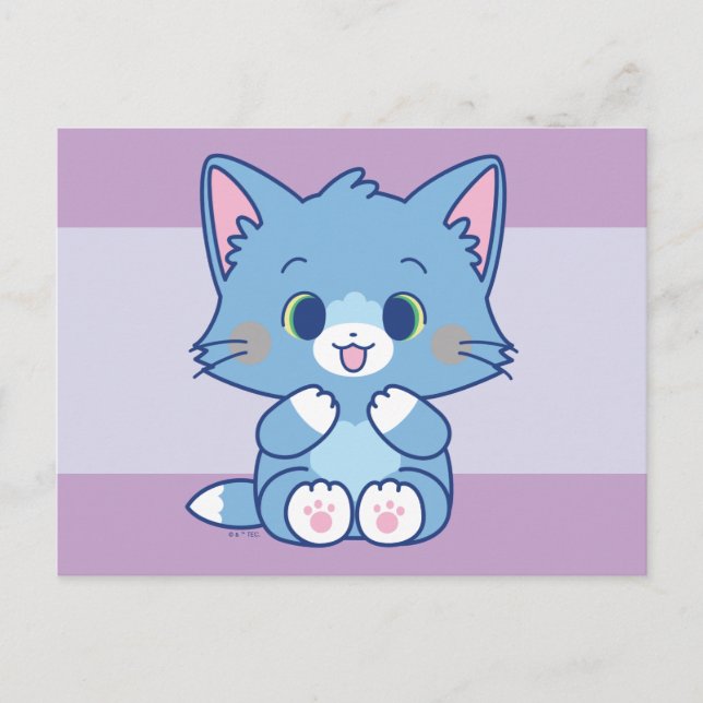 Postal Anime Tom y Jerry - Tom (Anverso)