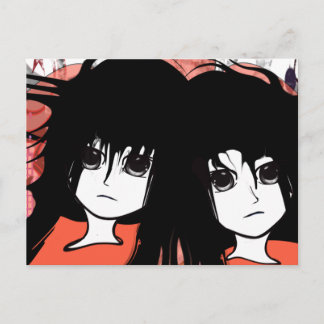 Postal Anime Twins