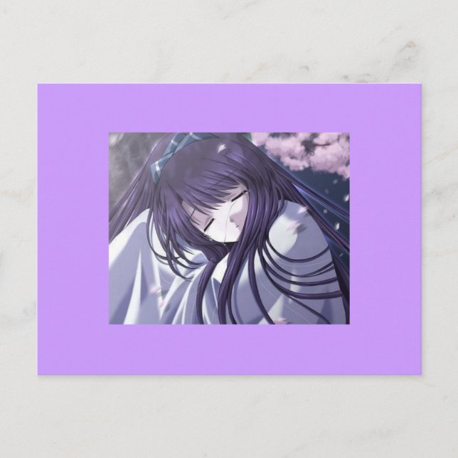 postal anime yuki (Anverso)