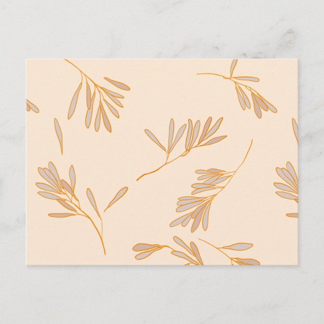 Postal Ánimo de otoño (1) (Anverso)