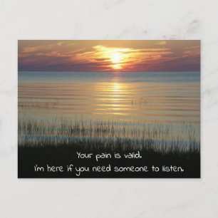 Postal Ánimo para alguien que está enfermo