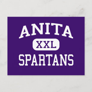 Postal Anita - Espartanos - Anita High School - Anita Iow
