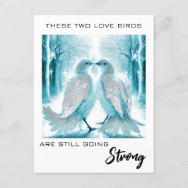 Postal *~* Aniversario Amantes Amantes de Amo Invierno de