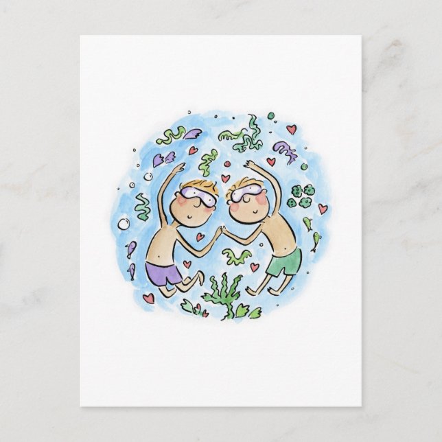 Postal Aniversario de Coral (Anverso)