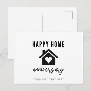 Postal Aniversario de Feliz Hogar 