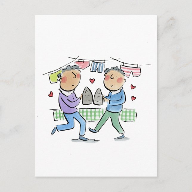 Postal Aniversario de hierro (Anverso)