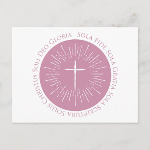 Postal Aniversario de la reforma 500 años 1517 - 2017