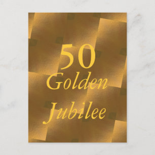 Postal Aniversario de Oro