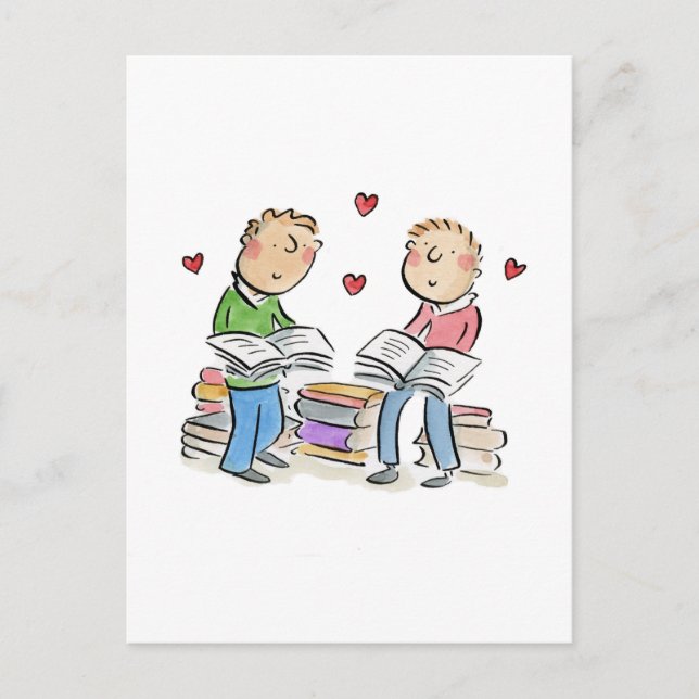 Postal Aniversario de Papel (Anverso)