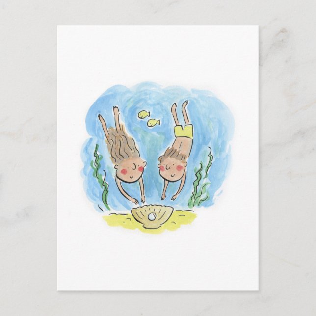 Postal Aniversario de perlas (Anverso)