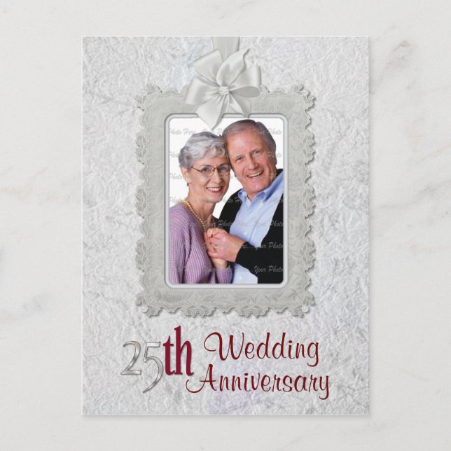 Postal Aniversario de Plata (Anverso)