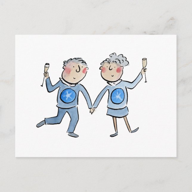 Postal Aniversario de Star Sapphire (Anverso)