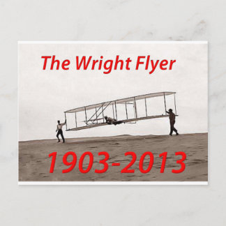 Postal Aniversario de Wright Flyer (1903-2013)
