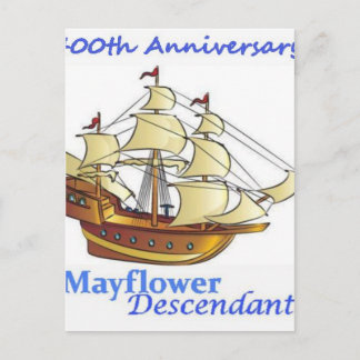 Postal Aniversario del Barco de Navegación Descendente de