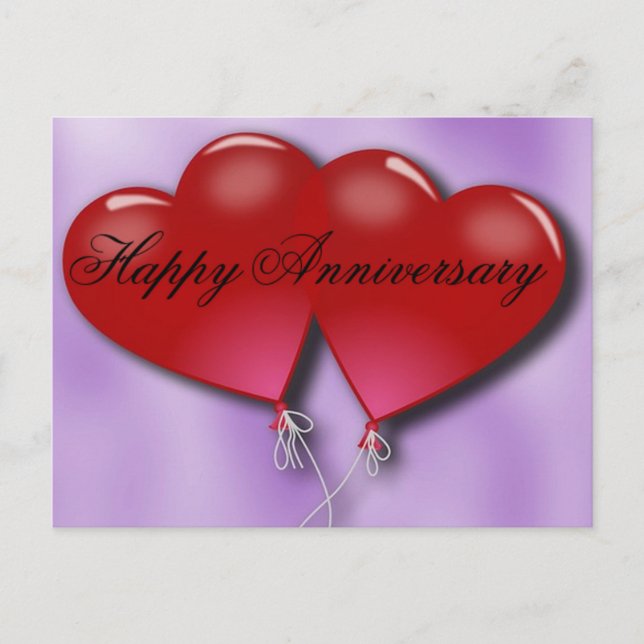 Postal Aniversario feliz (Anverso)