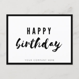 Postal Aniversario feliz de empleado profesional