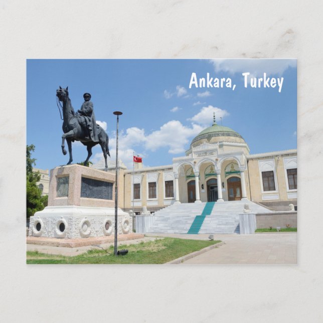Postal Ankara, Turquía (Anverso)