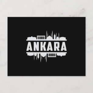 Postal Ankara Turquia Skyline Cityscape Gracioso regalo